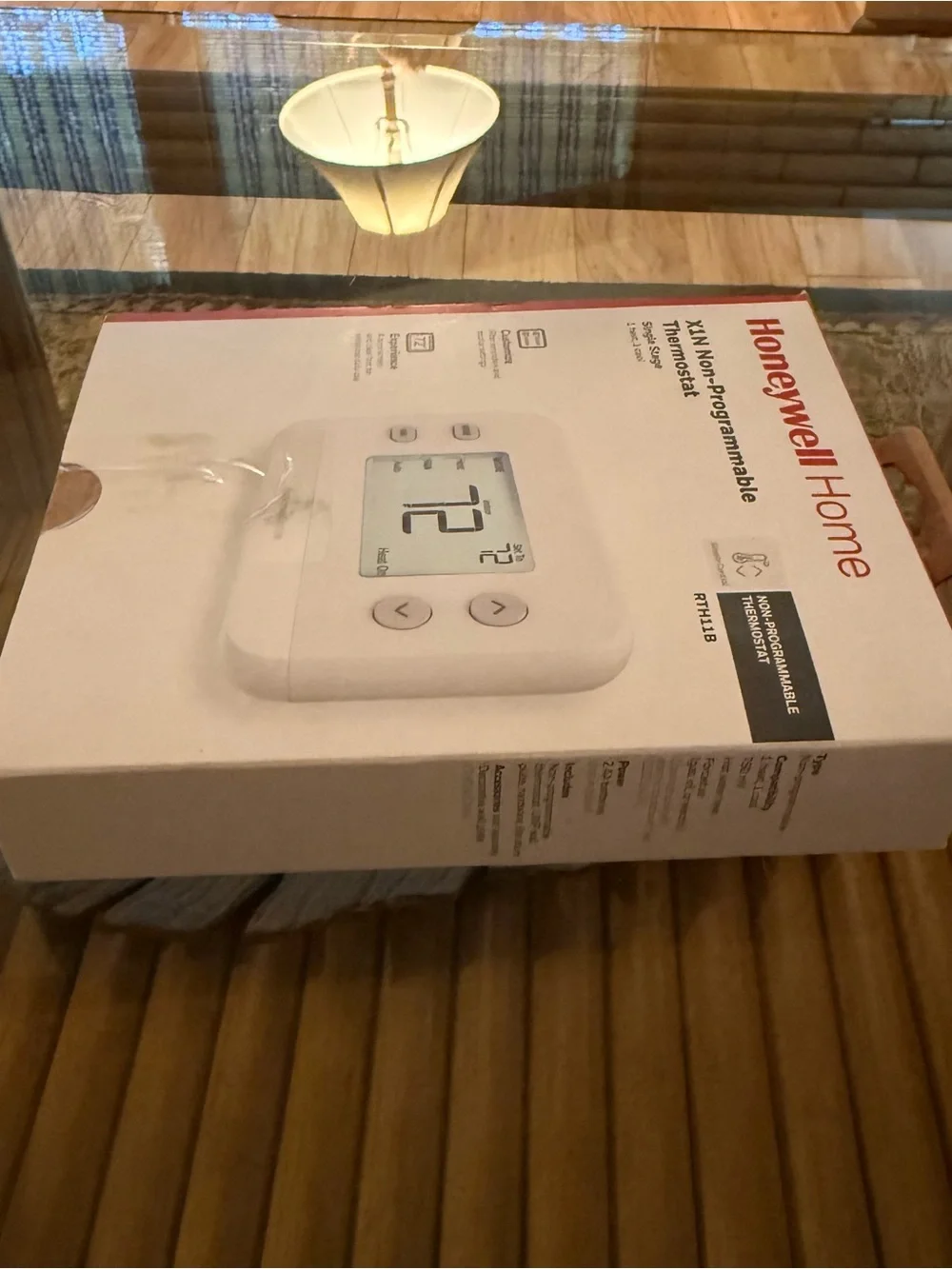 Honeywell Home RTH111B Non-Programmable Thermostat 1H/1C Digital Display